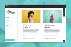 Mua Eskimo - Minimal Personal WordPress Blog Theme giá rẻ