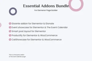 Mua Essential Addons Bundle for Elementor Page Builder giá rẻ