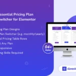 Essential Pricing Plan Switcher for Elementor