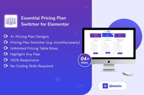 Mua Essential Pricing Plan Switcher for Elementor giá rẻ