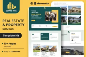 Mua Estate Rise - Real Estate Elementor Template Kit giá rẻ