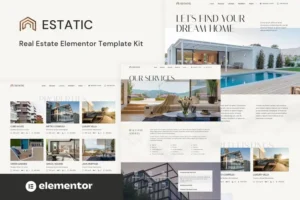Mua Estatic - Real Estate Elementor Template Kit giá rẻ