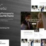 Esthetic – Wedding Photography FSE WordPress Theme