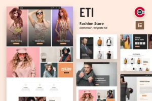 Mua ETI - Fashion Store Elementor Template Kit giá rẻ
