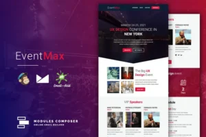 Mua EventMax - Event / Conference Responsive Email giá rẻ
