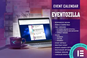 Mua EventoZilla Event Calendar Elementor Widget Addon giá rẻ