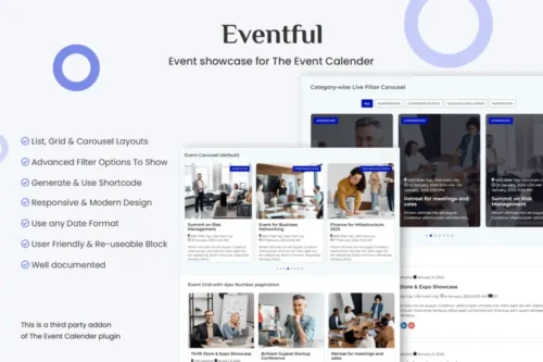 Mua Events Showcase For The Events Calendar giá rẻ
