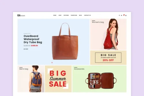 Mua Evon - Bag Store WooCommerce WordPress Theme giá rẻ