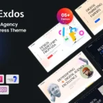 Exdos – Digital Agency WordPress Theme