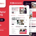 Expertense – SEO & Digital Agency Elementor Template Kit