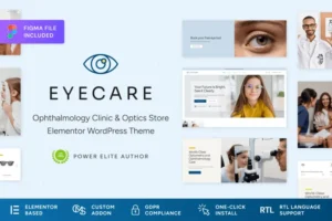 Mua Eye Care - Family Optometrist WordPress Theme giá rẻ