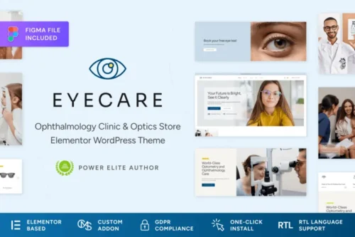 Mua Eye Care - Family Optometrist WordPress Theme giá rẻ