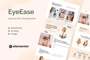 Mua EyeEase - Eyecare Clinic Template Kits giá rẻ
