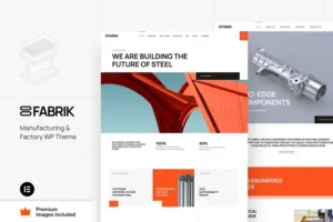 Mua Fabrik - Industry Industrial Factory WordPress giá rẻ