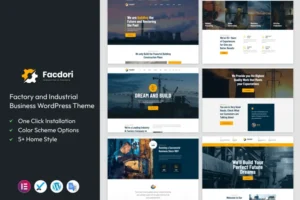 Mua Facdori - Factory & Industrial WordPress Theme giá rẻ