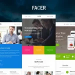 FACER – Responsive E-mail Templates set