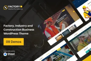 Mua Factory Plus - Oil & Gas Industry WordPress Theme giá rẻ