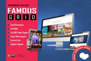 Mua Famous - Grid Gallery for WPBakery Page Builder giá rẻ
