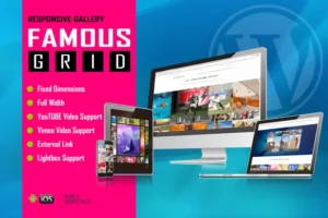 Mua Famous - Responsive Image And Video Grid Gallery giá rẻ