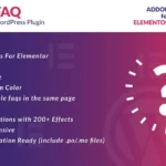 Faq for Elementor WordPress Plugin
