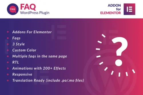 Mua Faq for Elementor WordPress Plugin giá rẻ