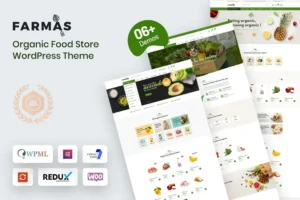 Mua Farmas - Organic Food Store WordPress Theme giá rẻ