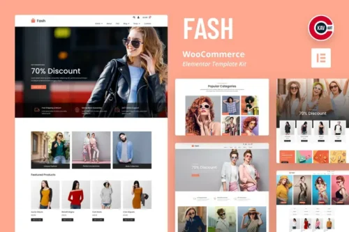 Mua Fash - WooCommerce Elementor Template Kit giá rẻ