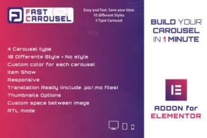 Mua Fast Carousel for Elementor - WordPress Plugin giá rẻ