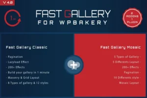Mua Fast Gallery for WPBakery Wordpress Plugin giá rẻ