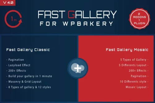Mua Fast Gallery for WPBakery Wordpress Plugin giá rẻ