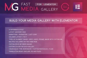 Mua Fast Media Gallery For Elementor WordPress Plugin giá rẻ
