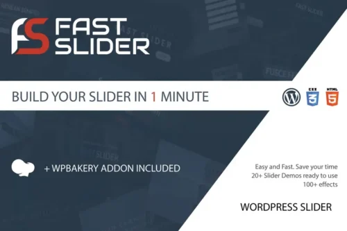 Mua Fast Slider - Easy and Fast - Slider Plugin for WP giá rẻ