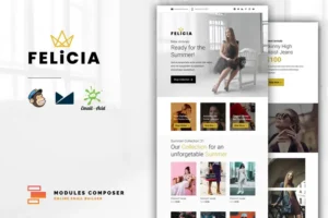 Mua Felicia - E-commerce Responsive Email Template giá rẻ