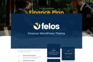 Mua Felos - Finance WordPress Theme giá rẻ