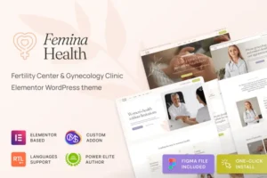 Mua Femina Health - Fertility Clinic WordPress Theme giá rẻ