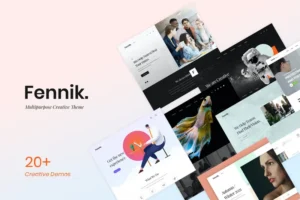 Mua Fennik - Multipurpose Creative Theme giá rẻ