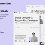 Ferran – Personal Portfolio & Resume Elementor Template Kit