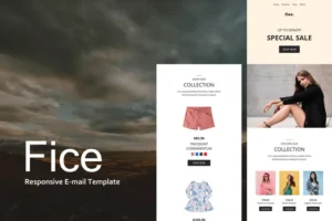 Mua Fice - Ecommerce Responsive E-mail Template giá rẻ