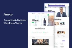 Mua Finaco - Consulting & Business WordPress Theme giá rẻ