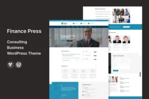 Mua Finance Press - Consulting Business WordPress Them giá rẻ