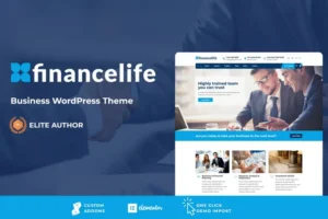 Mua FinanceLife - Business WordPress Theme giá rẻ
