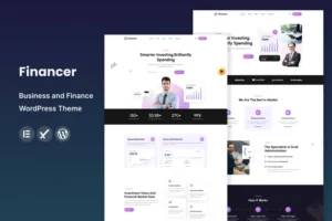 Mua Financer - Business and Finance WordPress Theme giá rẻ