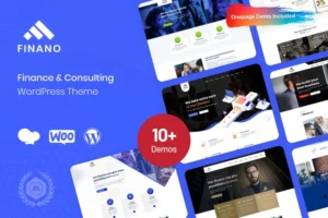 Mua Finanio - Finance WordPress Theme giá rẻ