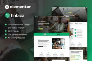 Mua FinBizz - Finance & Investment Manager Elementor Template Kit giá rẻ