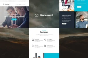 Mua Fince Mail - Responsive E-mail Template giá rẻ
