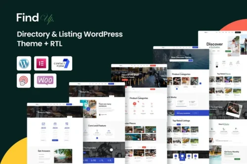 Mua Findup - Directory & Listing WordPress Theme + RTL giá rẻ