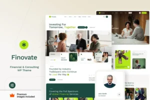 Mua Finovate – Financial Advisor Consulting WordPress giá rẻ