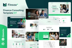 Mua Finoza - Finance Consulting Elementor Template Kit giá rẻ