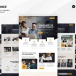 Finsurance – Insurance Agency & Finance Template Kit