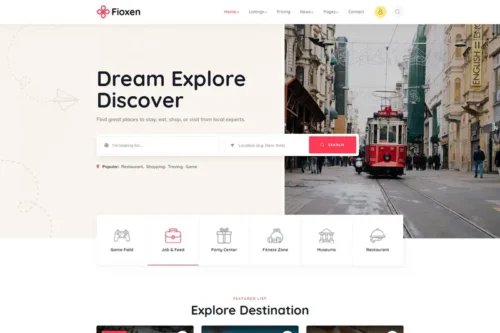 Mua Fioxen - Directory Listing WordPress Theme giá rẻ
